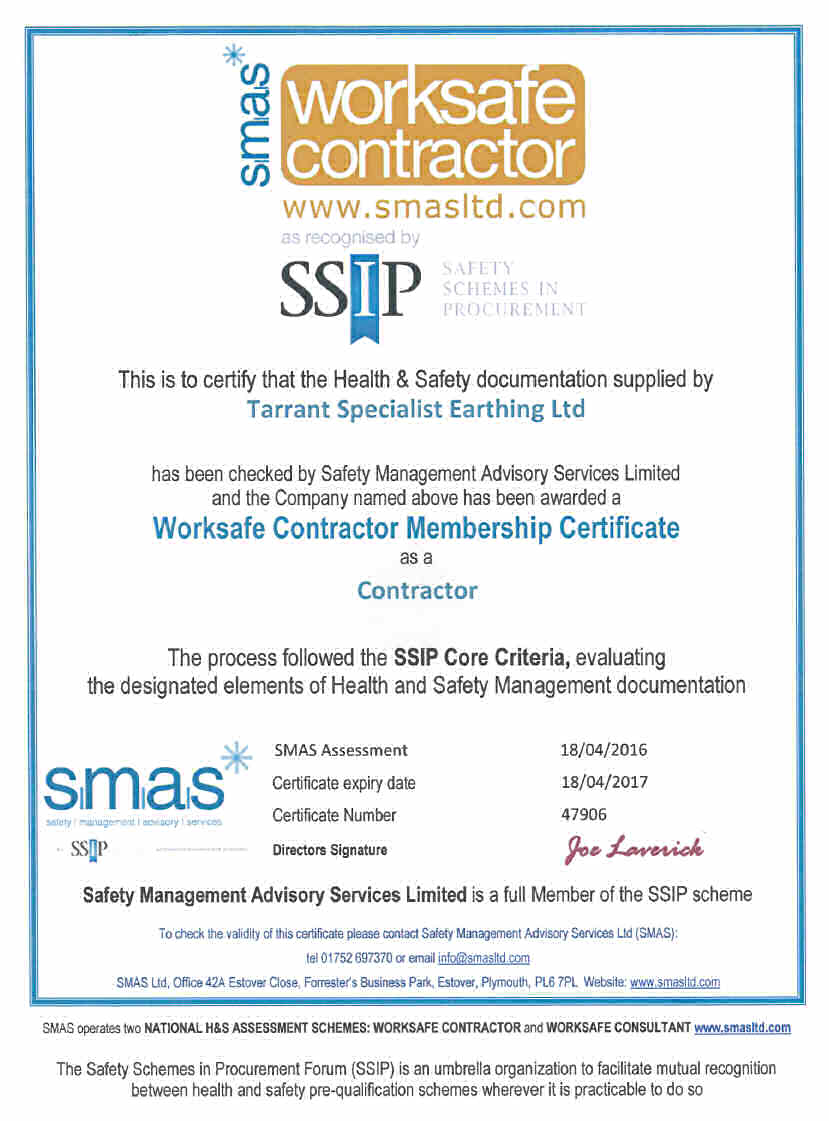 SSIP Certificate